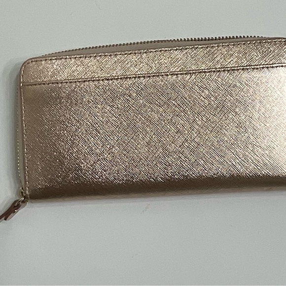 Kate Spade Neda Laurel Way Rose Gold Wallet - Picture 6 of 7